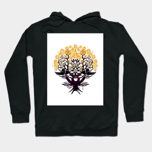 Japan gold tree Hoodie